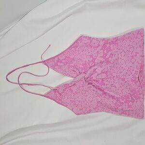 Victoria Secret Pink Cropped halter